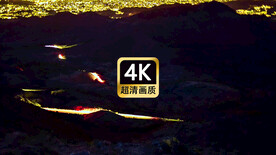 夜空车流穿梭的成熟道路