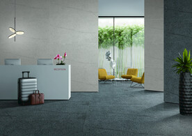 仿古岩板应用商业空间