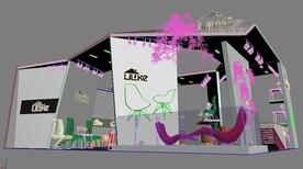 展台 3d展览设计