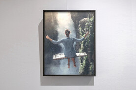 6090厘米装饰油画素材可印刷