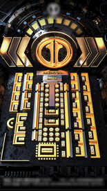 酒吧夜店土豪金C4D座位图