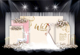 香槟色婚礼效果图