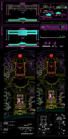 公园大门建筑图纸