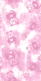 小熊 字母 可爱 卡通