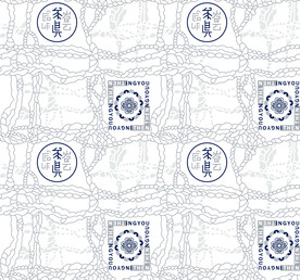 数码民族风格子