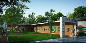 高清室外效果图PSD分层文件