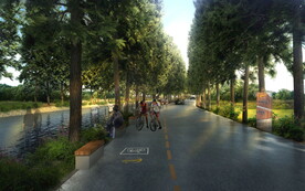 高清景观效果图PSD分层文件