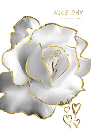 装饰画 晶瓷画 牡丹花