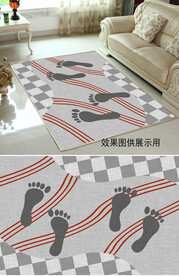 格子地毯足迹棋盘格地毯地垫