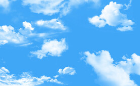 蓝天白云