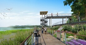 高清湿地公园分层PSD效果图