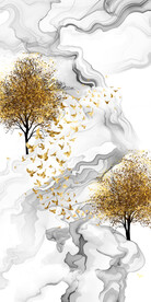 装饰画 晶瓷画 新中式