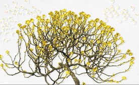 金色大树装饰画