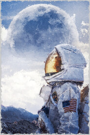 60X90儿童房装饰画油画素材