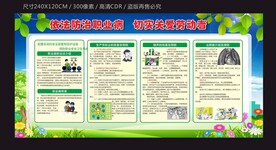 防治职业病宣传栏