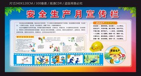 安全月宣传栏