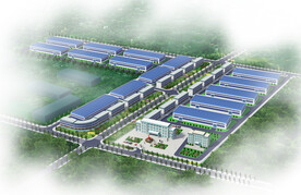 工业园区规划设计效果图