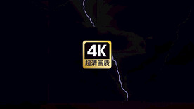 片头宣传片素材风暴乌云闪电云层