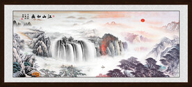 国画山水