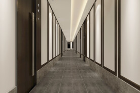 效果图酒店走廊