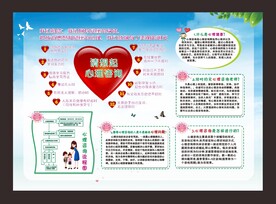 心理健康宣传栏