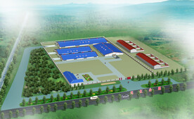 合作社冷 库效果图