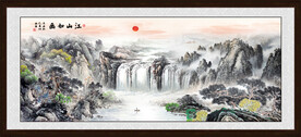 国画山水
