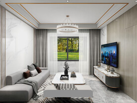现代轻奢客厅