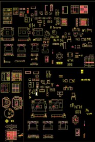 CAD家具图库