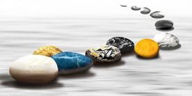 装饰画 背景墙 石头