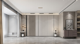 现代轻奢客厅空场景 客厅场景图