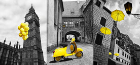 装饰画 晶瓷画 建筑