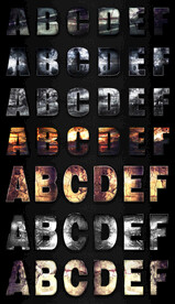 个性电影游戏字体特效字体样式