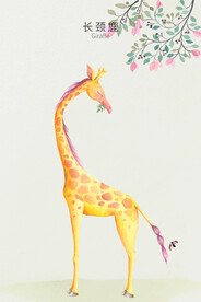 装饰画 晶瓷画 鹿 花