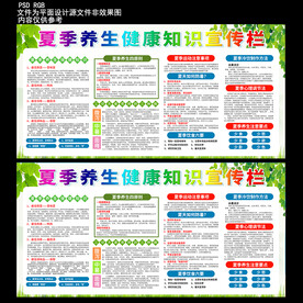 夏季养生健康知识宣传
