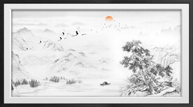 国画山水
