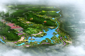 旅游度假区鸟瞰