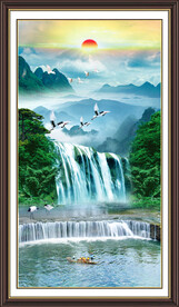 玄关山水画