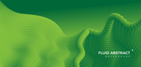 时尚波纹动感流体渐变抽象背景