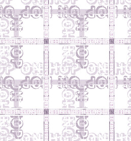 数码印花字母格子