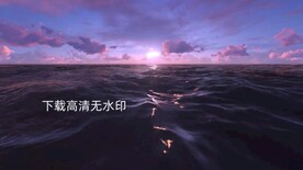 飞越海洋镜头4K视频素材