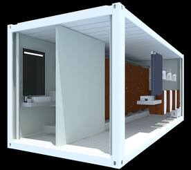 卫生间透视效果图