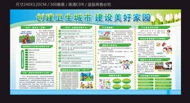 创卫城市 美好家园