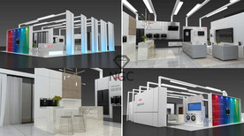 家电展厅 场景化 科技展台