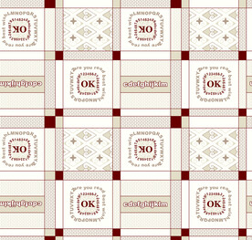 童装民族风格子