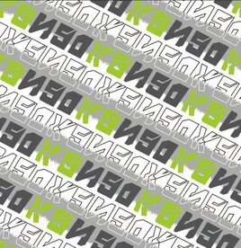 SNSOK 英文四方连续