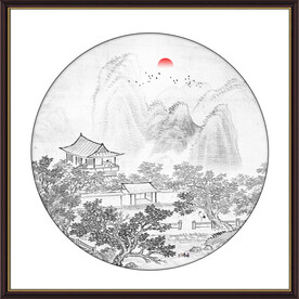 水墨山水