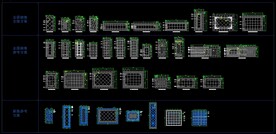 地面拼花CAD精选方案