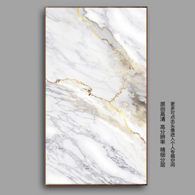 大理石玄关装饰画素材