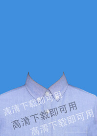 女士证件照衬衫图片